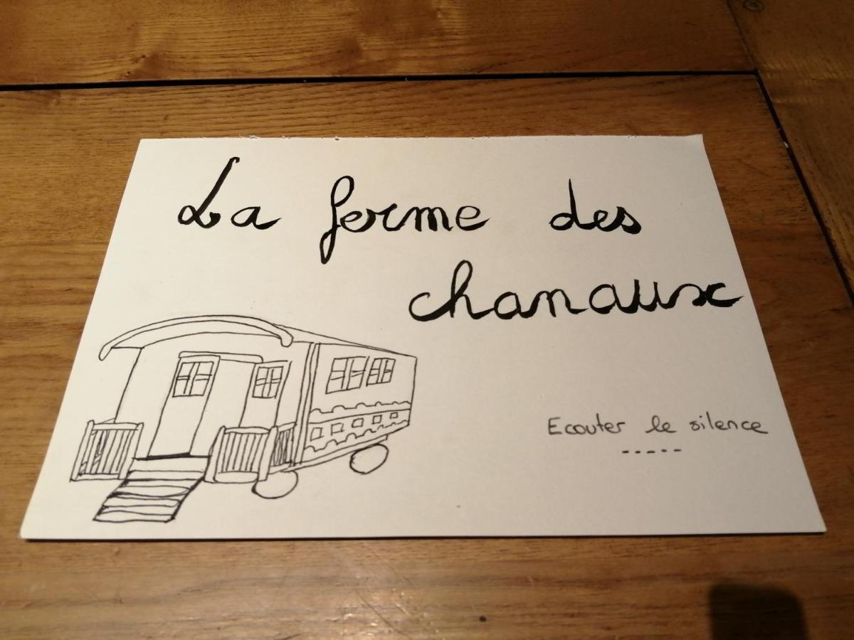 Les Roulottes De La Ferme Des Chanaux Saint-Julien-d'Ance Exterior foto